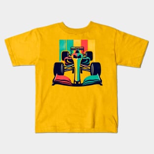 formula 1 car Kids T-Shirt